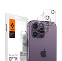 Spigen Glass Optik, zaštitno staklo za kameru telefona, 2 kom, prozirno - iPhone 14 Pro/iPhone 14 Pro Max (AGL05228)