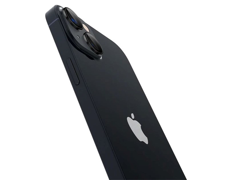 Spigen Glass EZ Fit Optik Pro, zaštitno staklo za kameru telefona, 2 kom, crno - iPhone 14/iPhone 14 Plus (AGL05213)