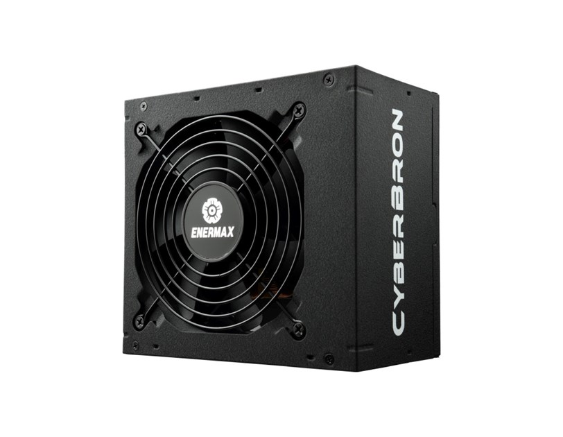 Enermax 500W CyberBron, ATX 2.3, 80+ BRONZE, aktivan PFC, 2×PCIe, 6×SATA, 24-pina, 120mm ventilator, crno