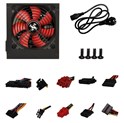 Xilence 600W Performance C, ATX 2.3.1, aktivan PFC, 1×PCIe, 6×SATA, 20+4-pina, 120mm ventilator, crno