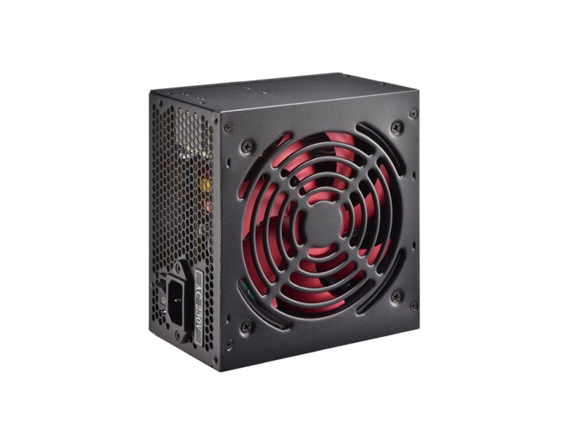 Xilence 400W RedWing R7 Edition, ATX 2.3.1, pasivan PFC, 3×SATA, 20+4-pina, 120mm ventilator, crno