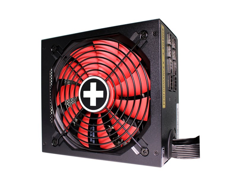 Xilence 850W Performance X+, ATX 3.0 80+ GOLD, polumodularno, aktivan PFC, 4×PCIe, 6×SATA, 20+4-pina, 140mm ventilator, crno