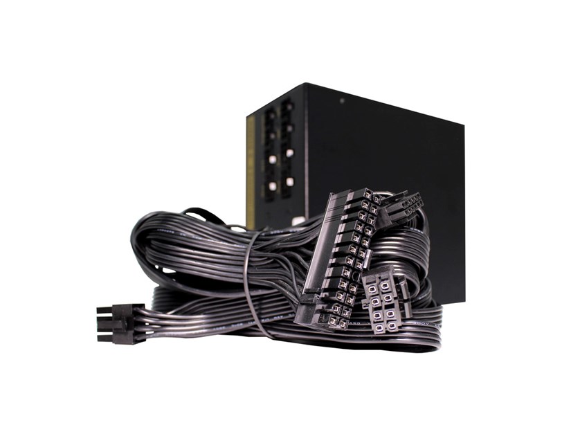 Xilence 850W Performance X+, ATX 3.0 80+ GOLD, polumodularno, aktivan PFC, 4×PCIe, 6×SATA, 20+4-pina, 140mm ventilator, crno