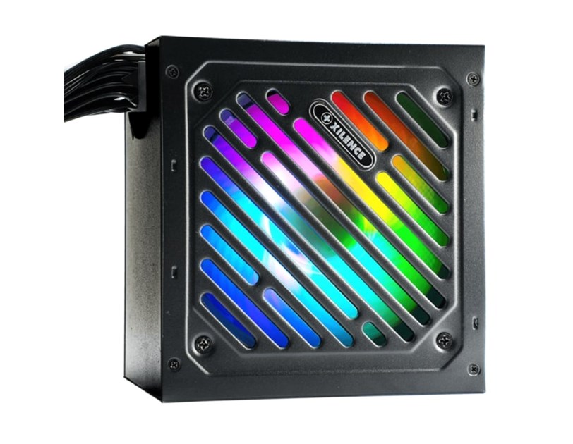 Xilence 750W Gaming, ATX 2.52v 80+ GOLD, aktivan PFC, 3×PCIe, 6×SATA, 20+4 pina, 120mm ARGB ventilator, crno