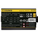 Xilence 850W Gaming, ATX 2.52 80+ GOLD, aktivan PFC, 3×PCIe, 6×SATA, 20+4 pina, 120mm ventilator, crno
