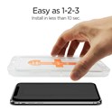 Spigen Glas.tR EZ Fit, zaštitno staklo za telefon - iPhone XR
