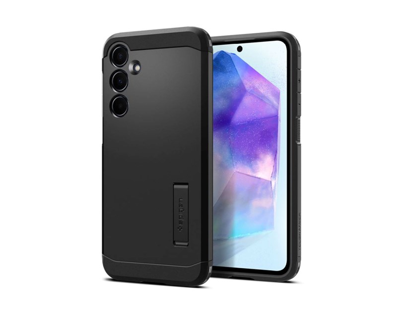 Spigen Tough Armor, black - Samsung Galaxy A55