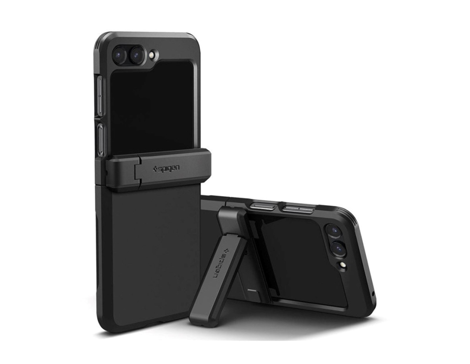Spigen Tough Armor, zaštitna maska za telefon, crna - Samsung Galaxy Z Flip5 (ACS06227)