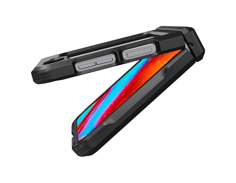 Spigen Tough Armor, zaštitna maska za telefon, crna - Samsung Galaxy Z Flip5 (ACS06227)