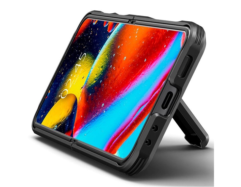 Spigen Tough Armor, zaštitna maska za telefon, crna - Samsung Galaxy Z Flip5 (ACS06227)