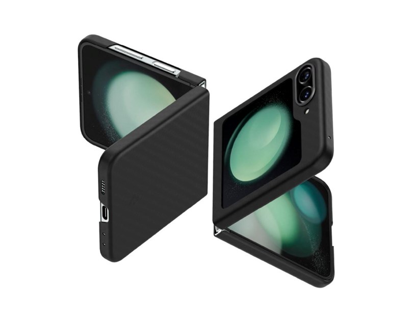 Spigen Air Skin Pro, zaštitna maska za telefon, crna - Samsung Galaxy Z Flip5 (ACS06239)