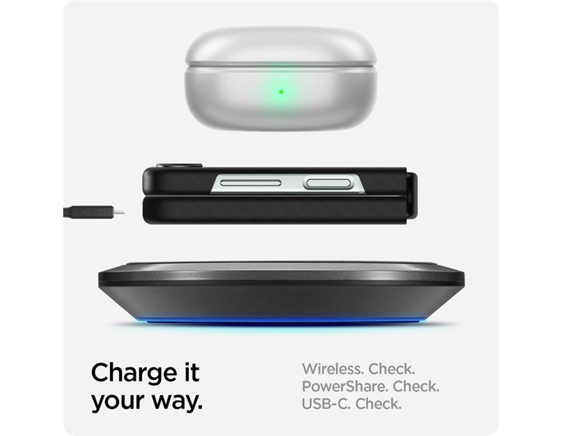 Spigen Air Skin Pro, zaštitna maska za telefon, crna - Samsung Galaxy Z Flip5 (ACS06239)