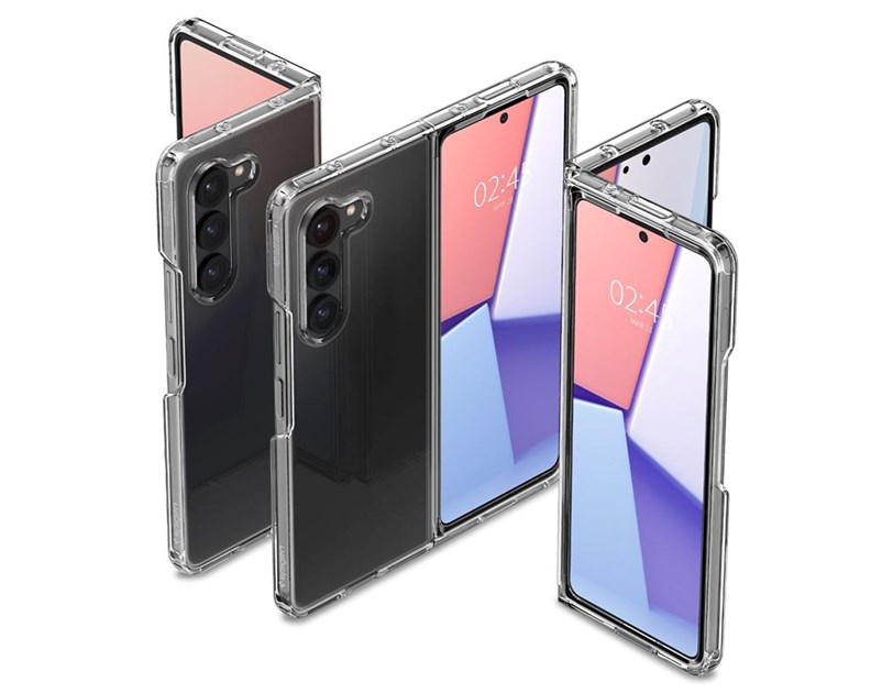 Spigen Ultra Hybrid, zaštitna maska za telefon, prozirna - Samsung Galaxy Z Fold5 (ACS06221)