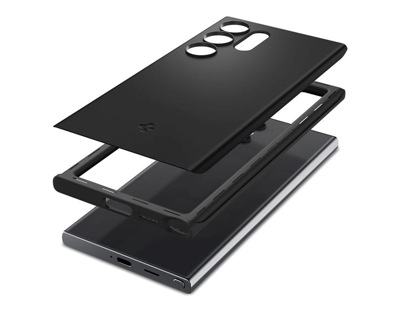 Spigen Thin Fit, black - Samsung Galaxy S24 Ultra