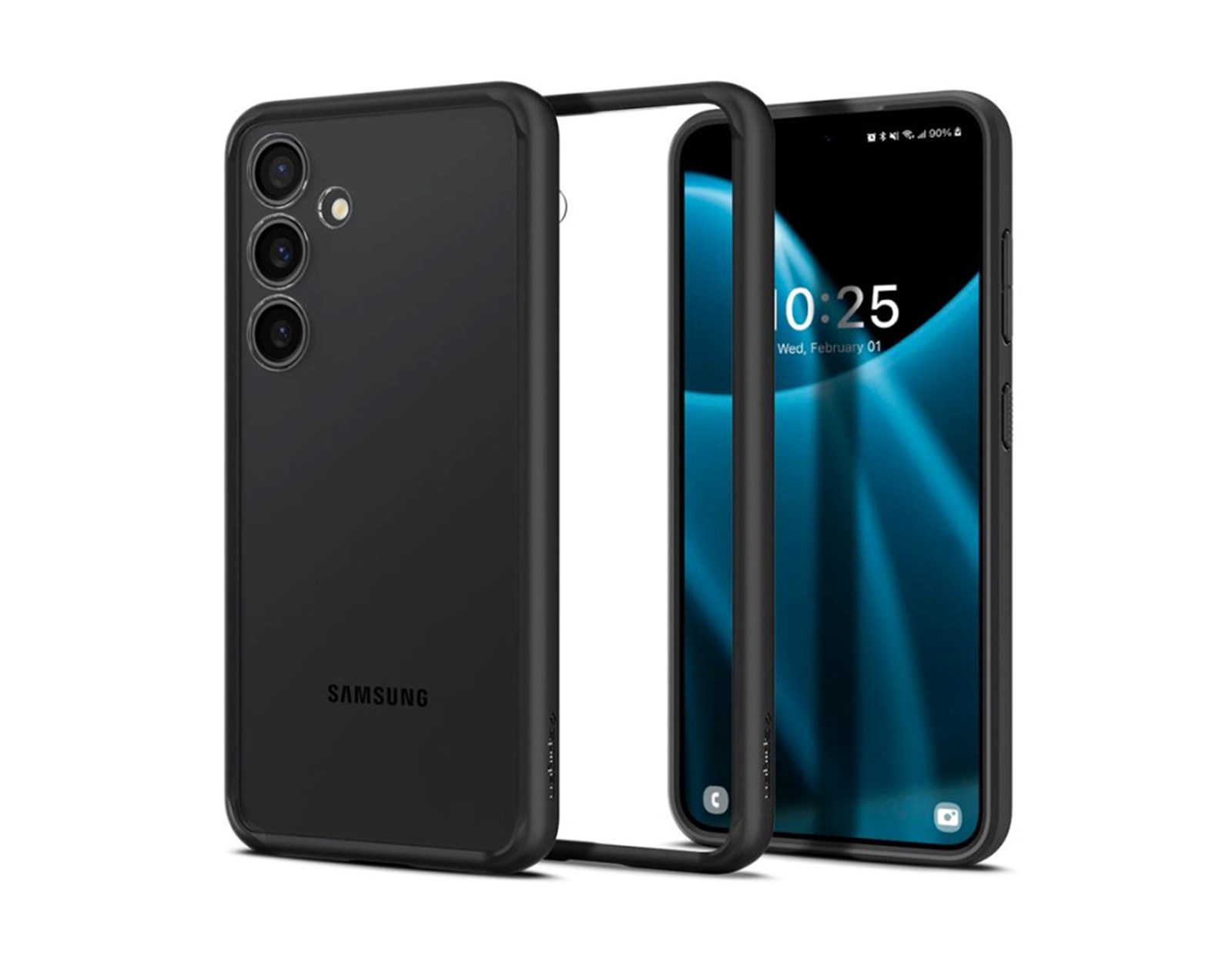 Spigen Ultra Hybrid, matte black zaštitna maska za telefon - Samsung Galaxy S24 (ACS07352)