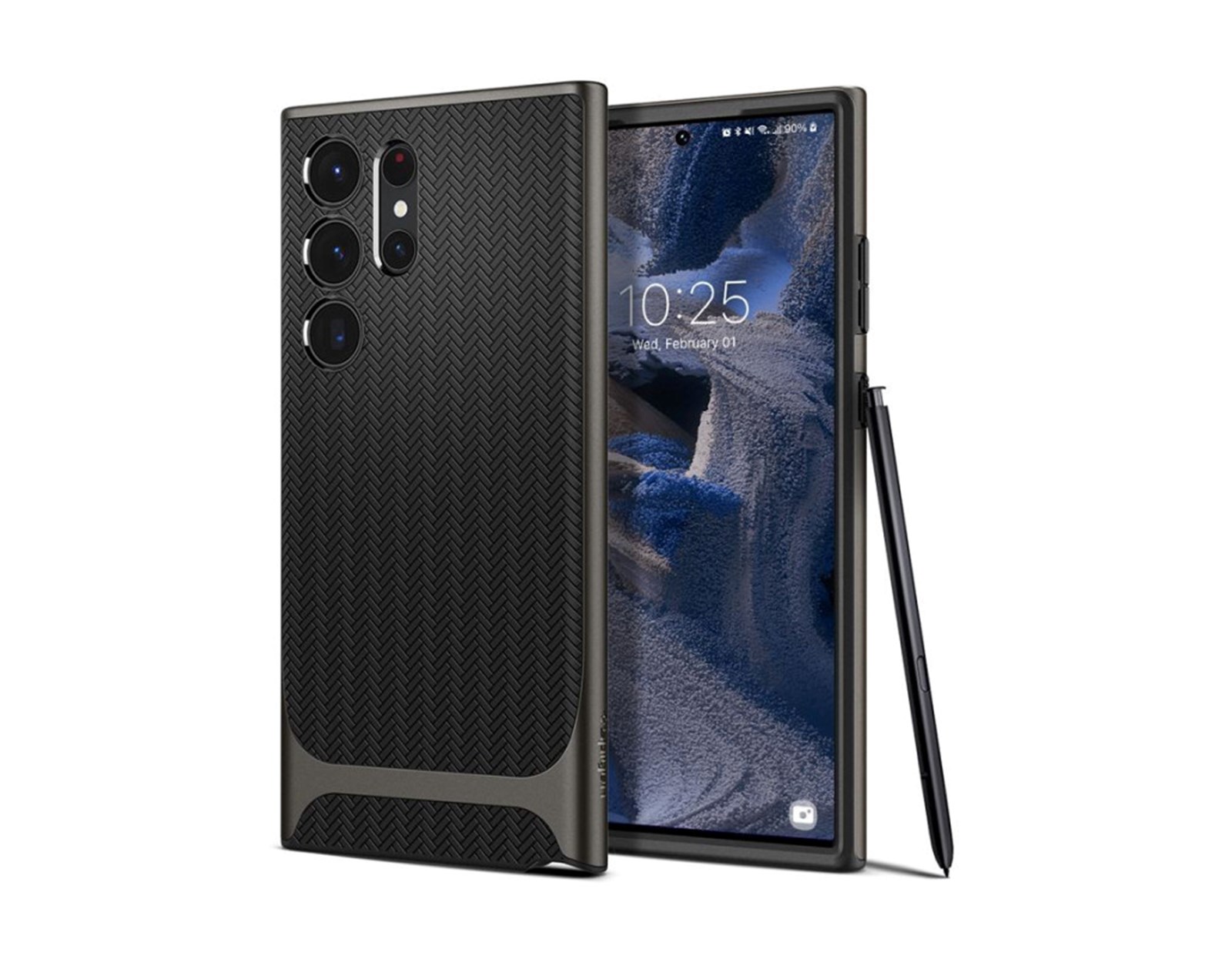 Spigen Neo Hybrid, zaštitna maska za telefon, gunmetal - Samsung Galaxy S23 Ultra (ACS05627)