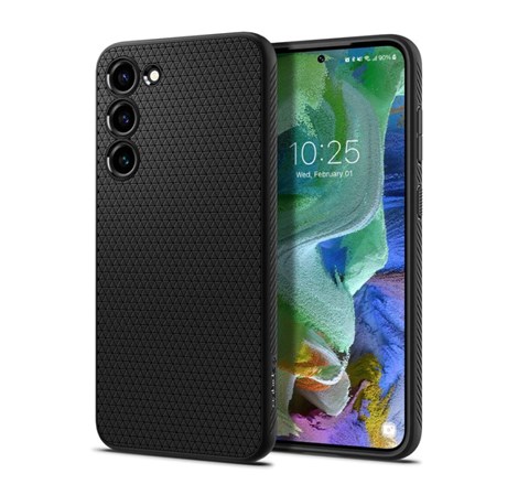 Spigen Liquid Air, zaštitna maska za telefon, crna - Samsung Galaxy S23+