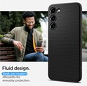 Spigen Liquid Air, zaštitna maska za telefon, crna - Samsung Galaxy S23+