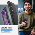 Spigen Liquid Air, zaštitna maska za telefon, crna - Samsung Galaxy S23 (ACS05712)