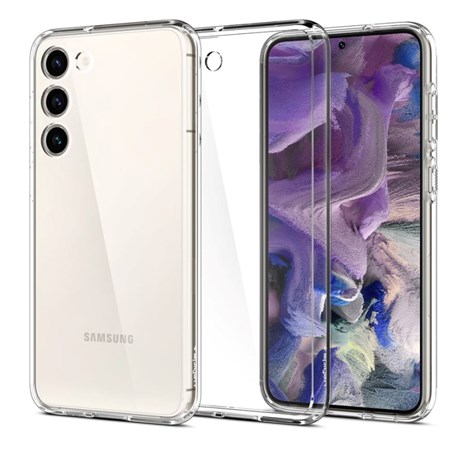 Spigen Ultra Hybrid, zaštitna maska za telefon, prozirna - Samsung Galaxy S23