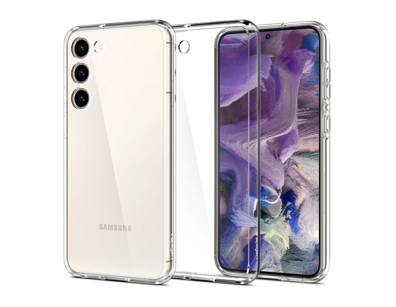 Spigen Ultra Hybrid, zaštitna maska za telefon, prozirna - Samsung Galaxy S23