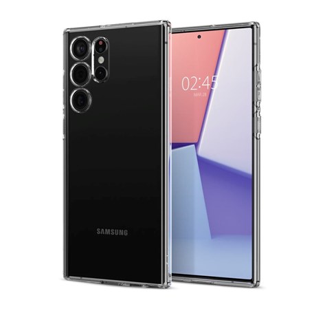 Spigen Liquid Crystal, zaštitna maska za telefon, prozirna - Samsung Galaxy S22 Ultra