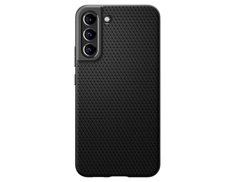 Spigen Liquid Air, zaštitna maska za telefon, crna - Samsung Galaxy S22 (ACS03987)