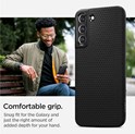 Spigen Liquid Air, zaštitna maska za telefon, crna - Samsung Galaxy S22 (ACS03987)