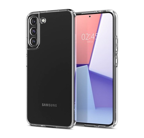 Spigen Liquid Crystal, zaštitna maska za telefon, prozirna - Samsung Galaxy S22