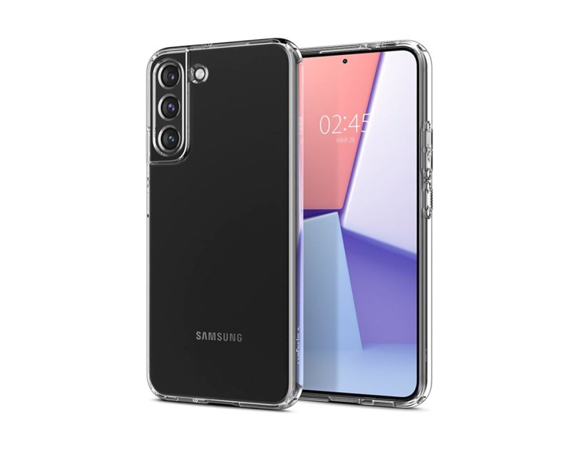 Spigen Liquid Crystal, zaštitna maska za telefon, prozirna - Samsung Galaxy S22