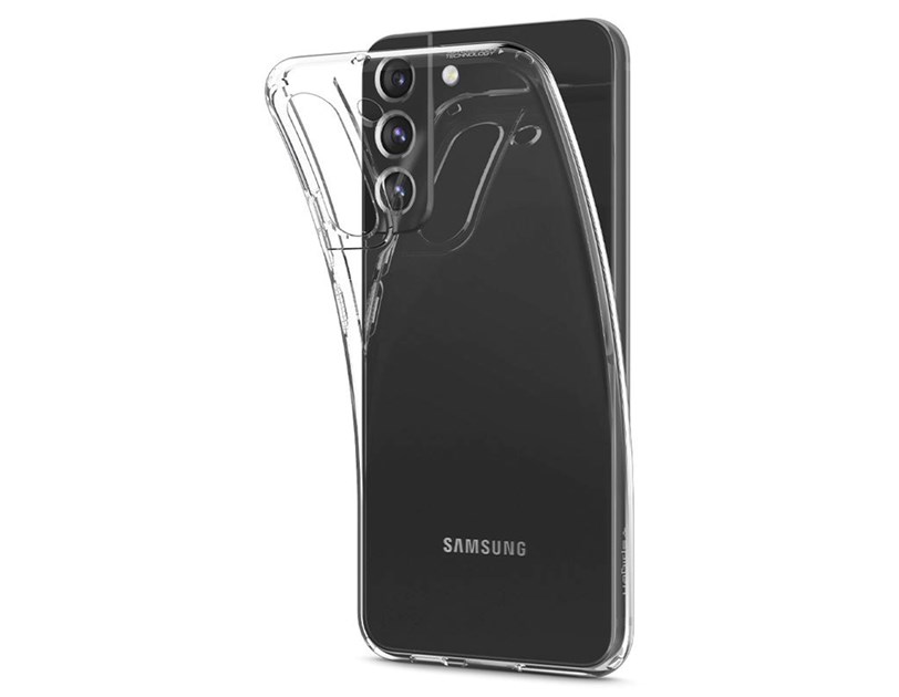 Spigen Liquid Crystal, zaštitna maska za telefon, prozirna - Samsung Galaxy S22