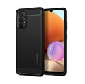Spigen Rugged Armor, zaštitna maska za telefon, crna - Galaxy A32 (LTE)