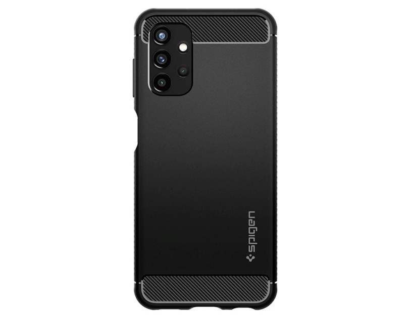 Spigen Rugged Armor, zaštitna maska za telefon, crna - Samsung Galaxy A13