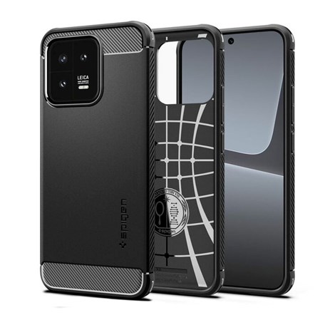 Spigen Rugged Armor, black - Xiaomi 13