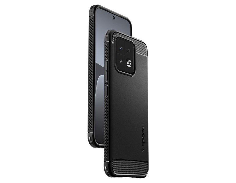 Spigen Rugged Armor, black - Xiaomi 13