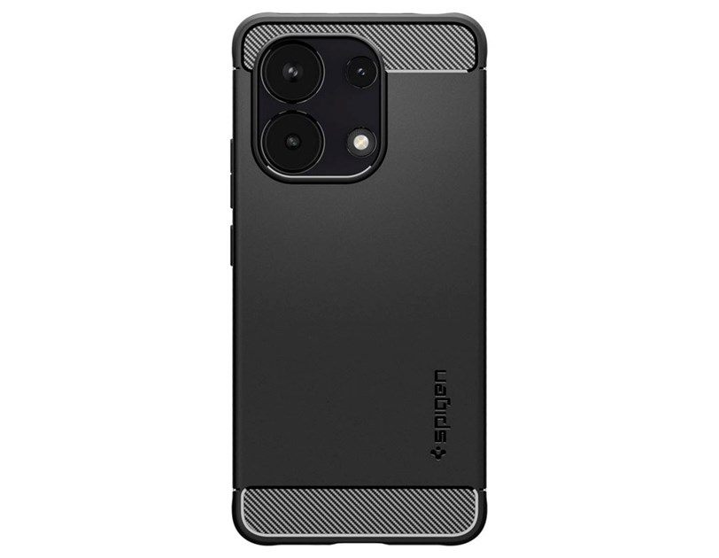 Spigen Rugged Armor, matte black - Xiaomi Redmi Note 13