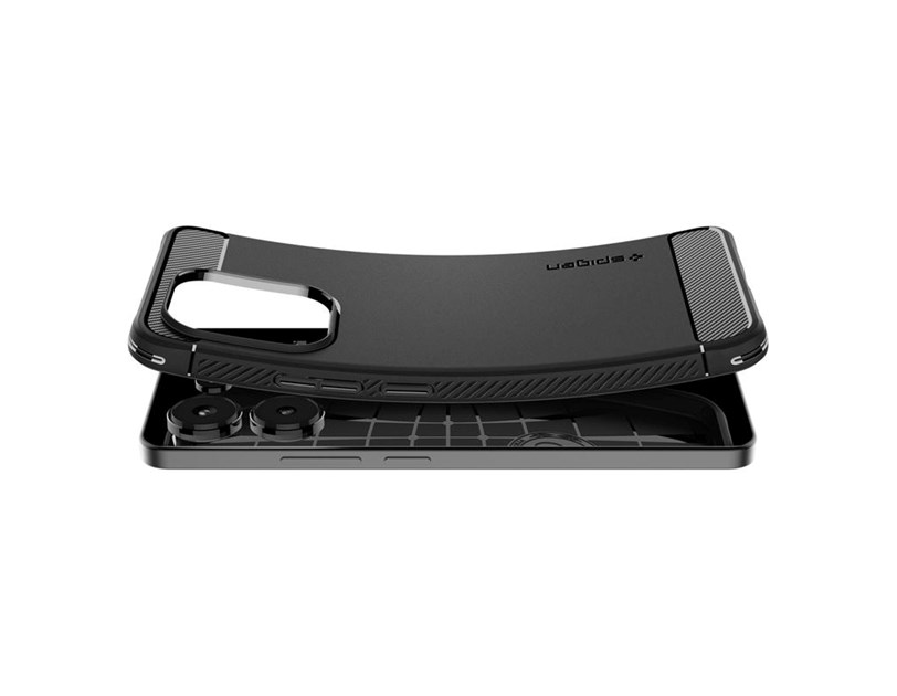 Spigen Rugged Armor, matte black - Xiaomi Redmi Note 13