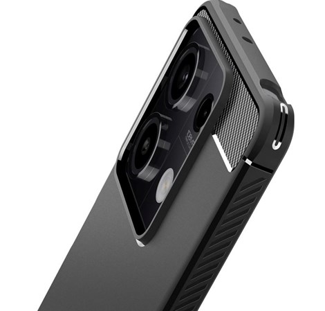 Spigen Rugged Armor, matte black - Xiaomi Redmi Note 13 5G