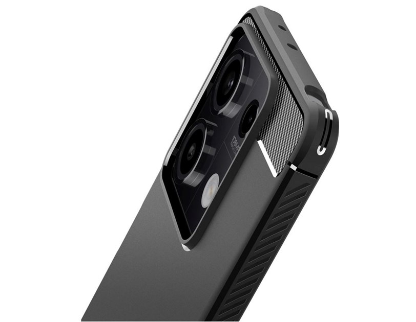 Spigen Rugged Armor, matte black - Xiaomi Redmi Note 13 5G