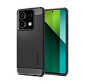 Spigen Rugged Armor, matte black - Xiaomi Redmi Note 13 Pro 5G / POCO X6 5G