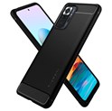 Spigen Rugged Armor, zaštitna maska za telefon, crna - Xiaomi Redmi Note 10 Pro/Max