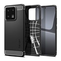 Spigen Rugged Armor, zaštitna maska za telefon, crna - Xiaomi 13 Pro (ACS05325)