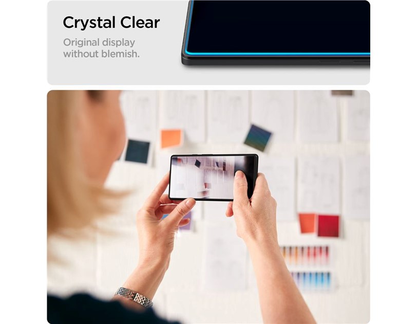 Spigen Glass tR Slim, zaštitno staklo za ekran telefona, 2 kom - Xiaomi Redmi Note 12 5G/POCO X5 5G (AGL06048)