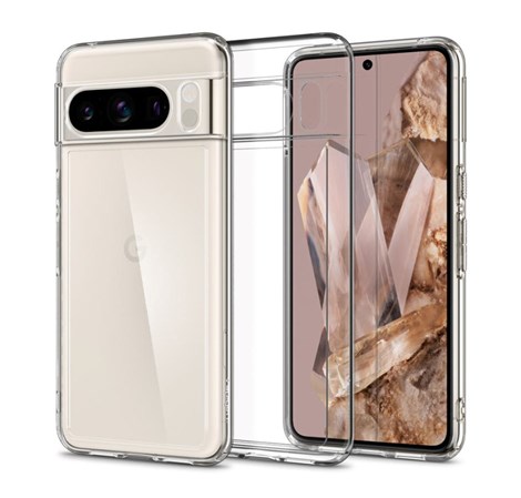 Spigen Ultra Hybrid, zaštitna maska za telefon, prozirna - Google Pixel 8 Pro (ACS06315)