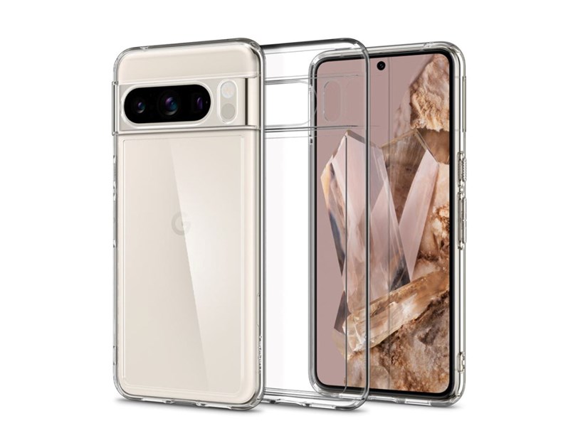 Spigen Ultra Hybrid, zaštitna maska za telefon, prozirna - Google Pixel 8 Pro (ACS06315)
