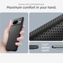 Spigen Liquid Air, zaštitna maska za telefon, mat crna - Google Pixel 8 (ACS06274)