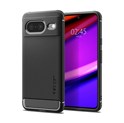 Spigen Rugged Armor, zaštitna maska za telefon, mat crna - Google Pixel 8 (ACS06277)