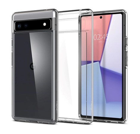 Spigen Ultra Hybrid, zaštitna maska za telefon, prozirna - Google Pixel 6a