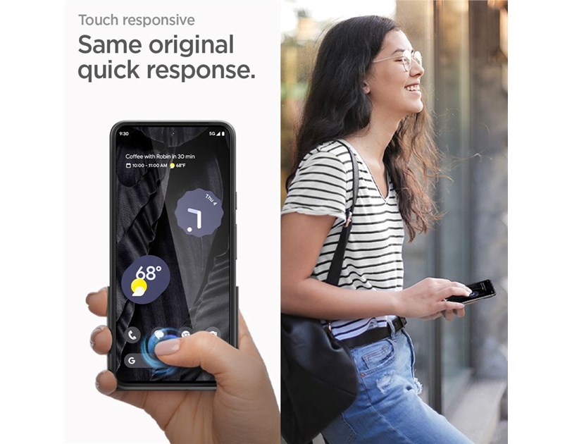 Spigen Glass tR AlignMaster2 pack, zaštitno staklo za ekran telefona 2 kom - Google Pixel 8 (AGL07396)