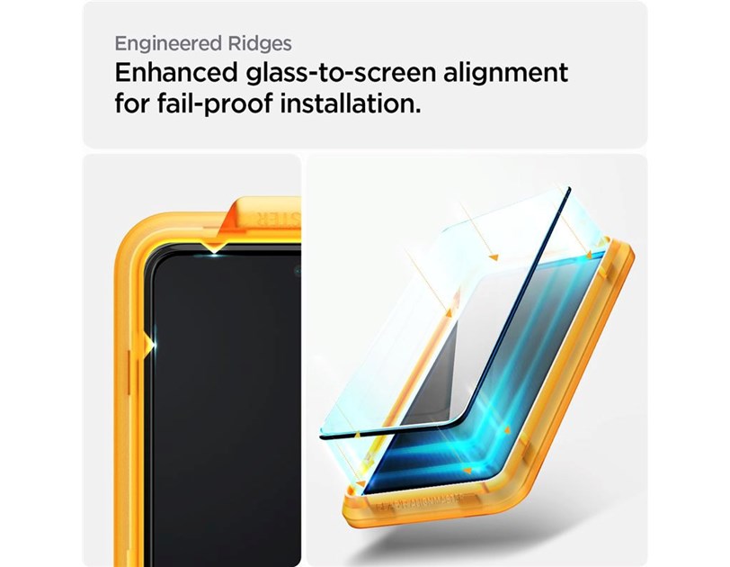 Spigen Glass tR AlignMaster2 pack, zaštitno staklo za ekran telefona 2 kom - Google Pixel 8 (AGL07396)